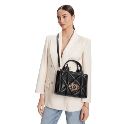 THE EMBOSSED Q SMALL SHOPPING BAG